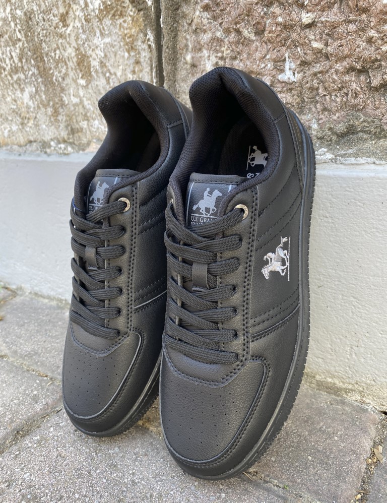 US GRAND POLO Us Grand Polo ανδρικά μαύρα casual sneakers GPM524705